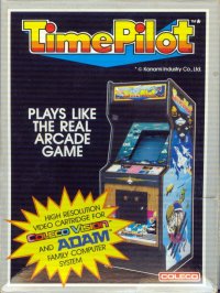 Time Pilot Colecovision  box art